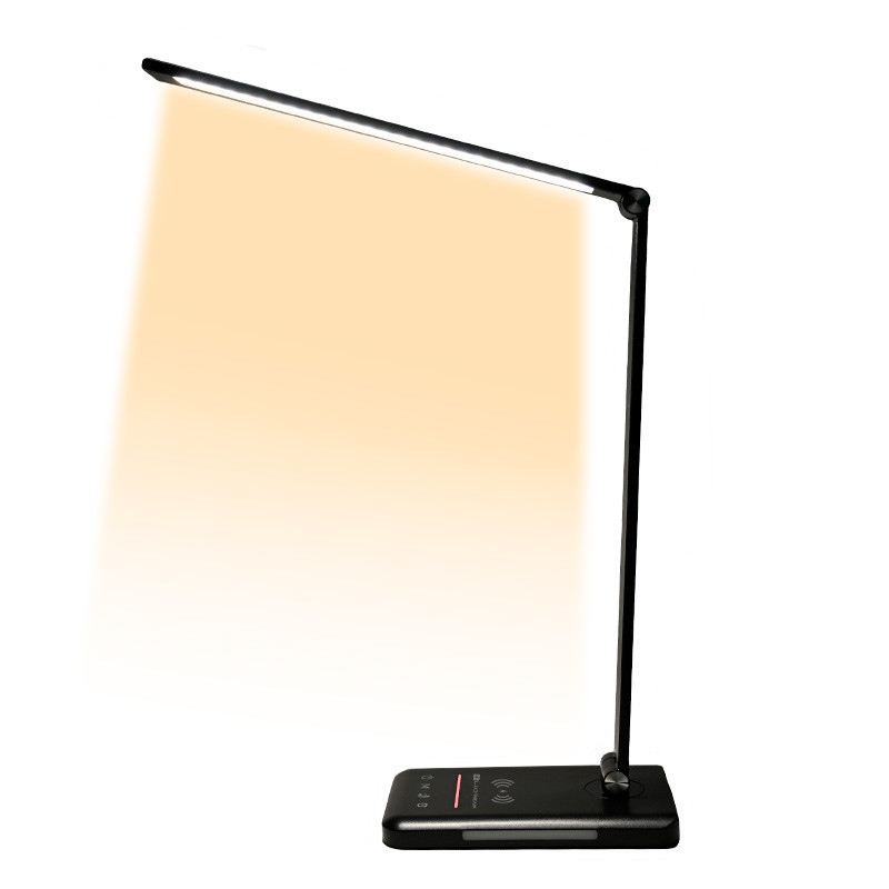 LED stolní lampa bez modré složky LuDream Focus Charge+ Black