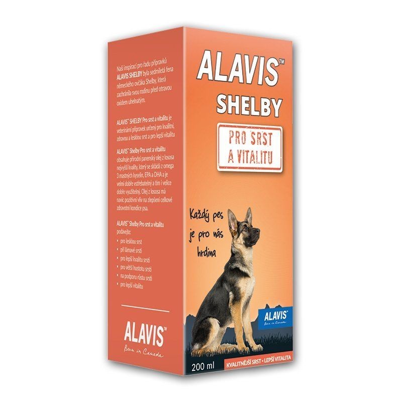 Alavis SHELBY pro srst a vitalitu