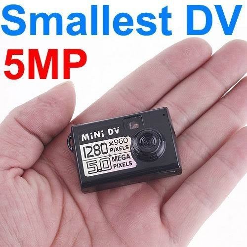 Miniaturní špionážní HD DV kamera