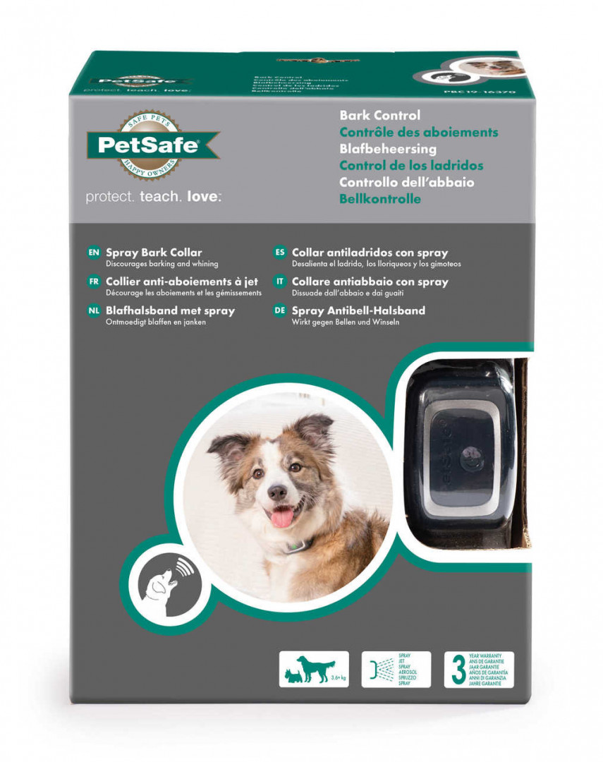 Sprejový protištěkací obojek PetSafe