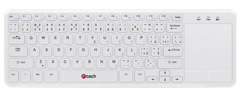 Bezdrátová klávesnice C-Tech WLTK-01