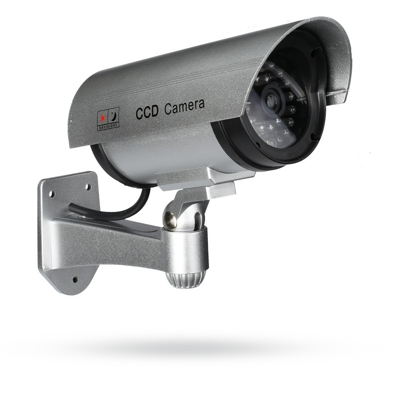 Levně Venkovní atrapa bezpečnostní kamery Dummy3-IR s infrapřísvitem