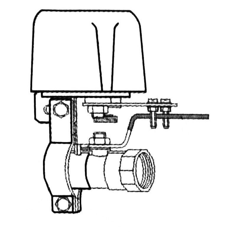 Elektronický automatický uzavírač vody nebo plynu eSTOP eS-02