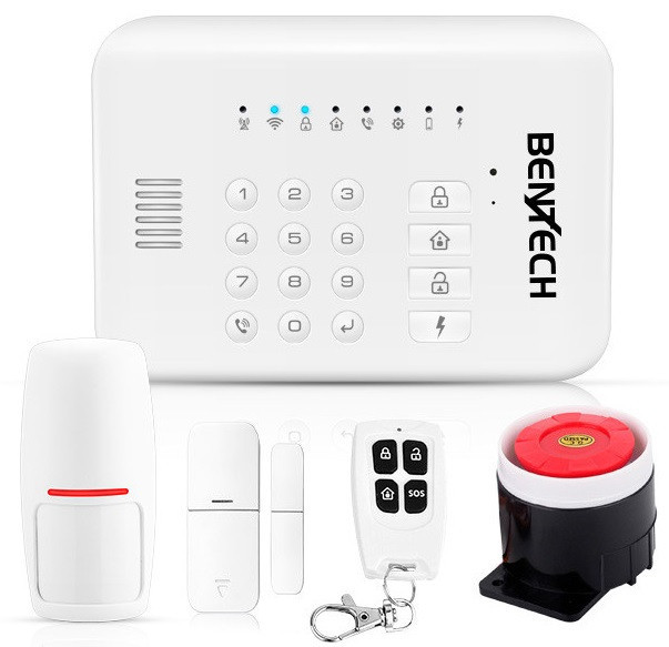 GSM a Wifi alarm Bentech GW01