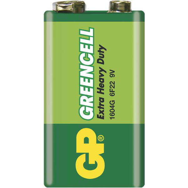 Baterie GP Greencell, 9V