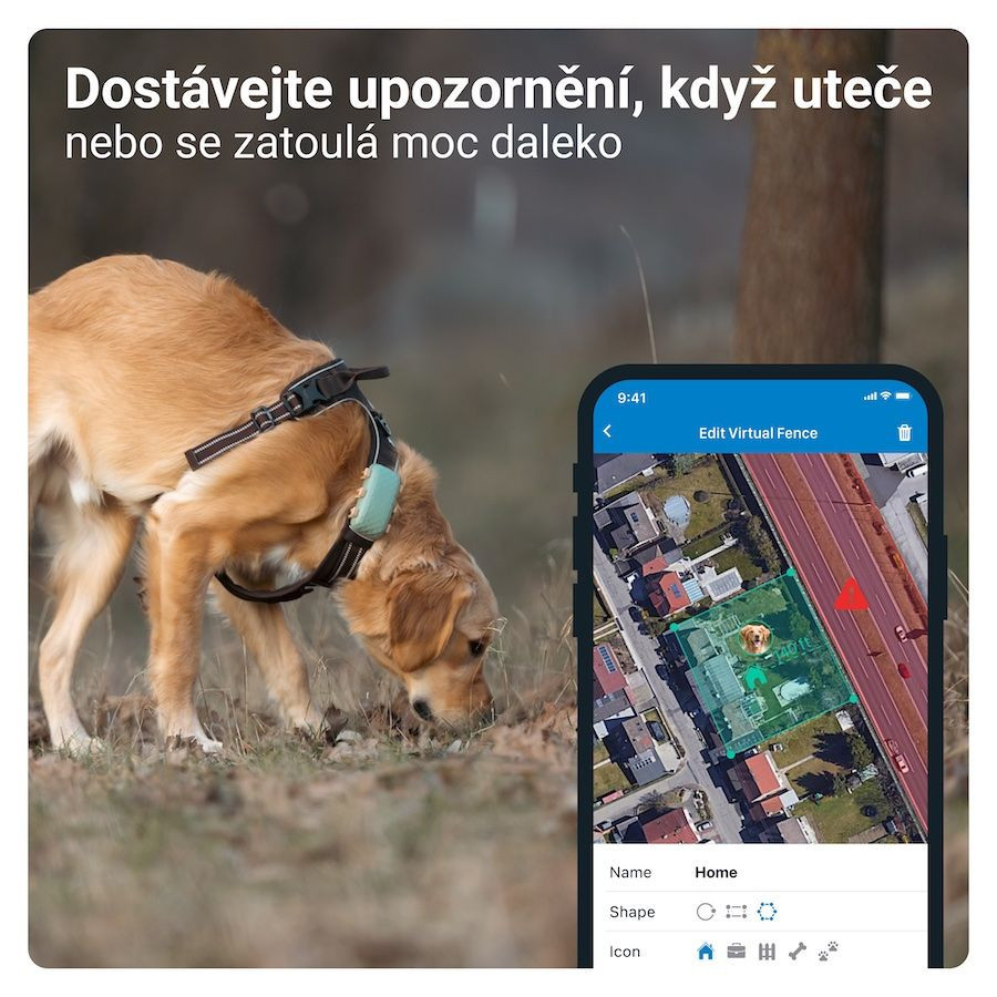 Tractive GPS DOG XL, zelený