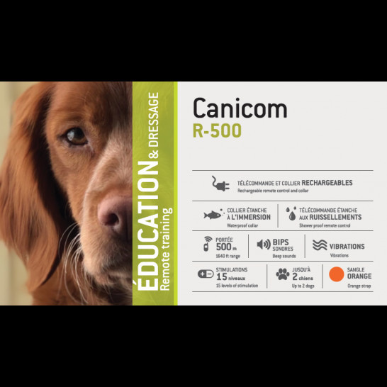 Elektronický výcvikový obojek CANICOM R-500
