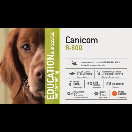 Elektronický výcvikový obojek CANICOM R-800