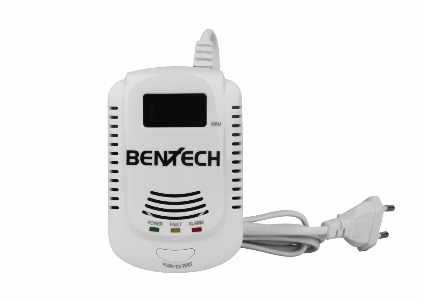 Autonomní požární hlásič a detektor úniku plynu Bentech GASman LCD
