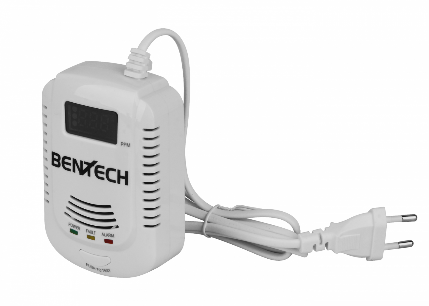 Autonomní požární hlásič a detektor úniku plynu Bentech GASman LCD