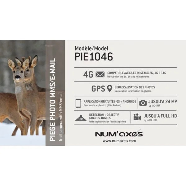 Fotopast NumAxes PIE1046 4G