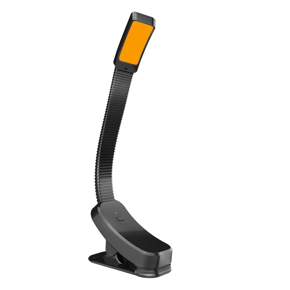 LED lampička na čtení bez modré složky Bentech D128AB - oranžové světlo