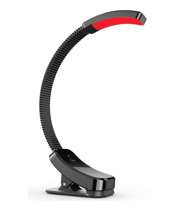 LED lampička na čtení bez modré složky Bentech D128RB - červené světlo