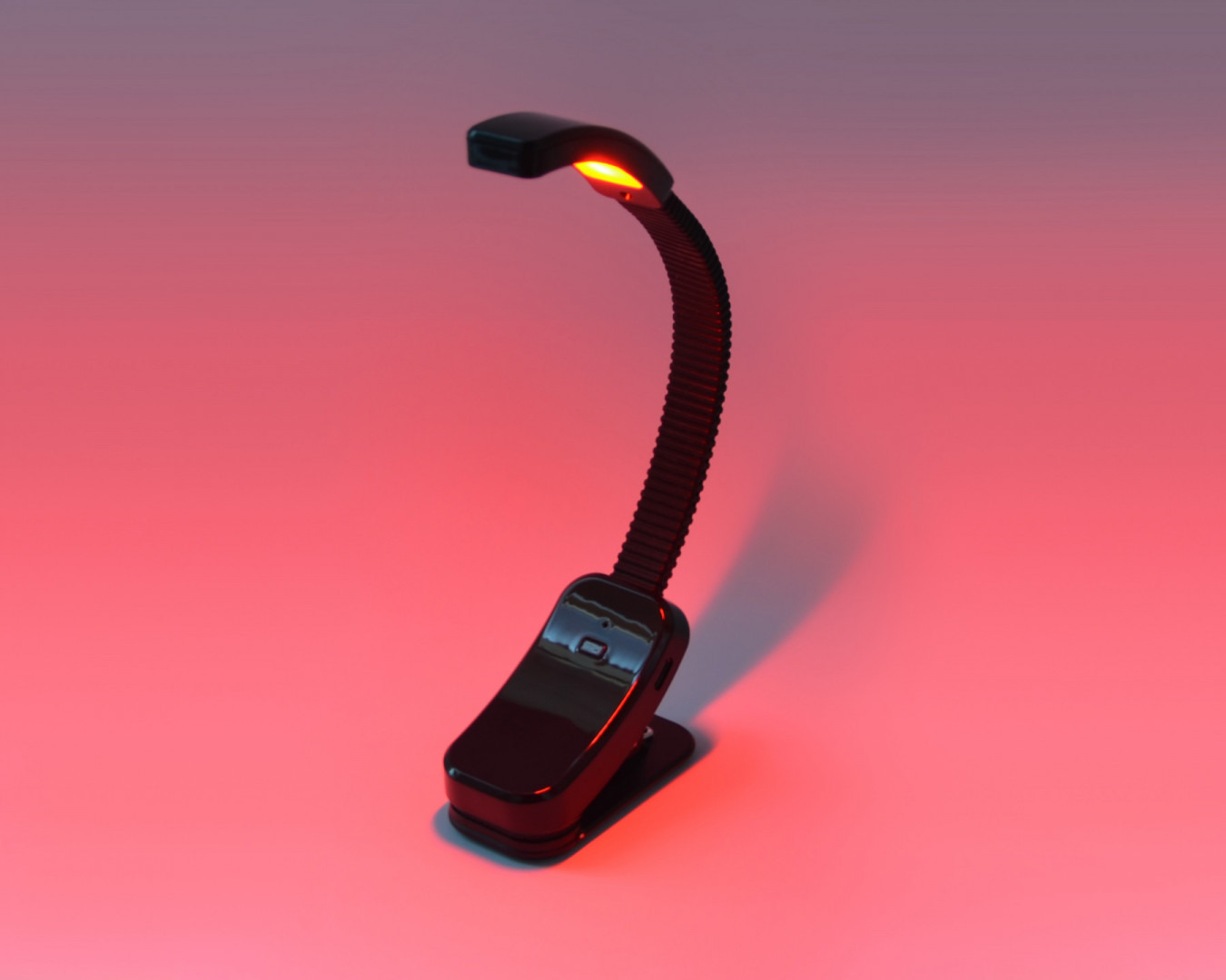 LED lampička na čtení bez modré složky Bentech D128RB - červené světlo