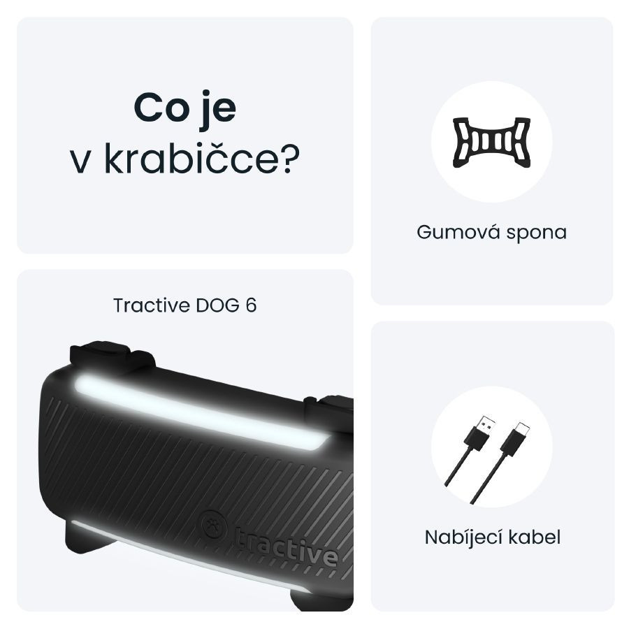 Tractive GPS DOG 6 lokátor pro psy