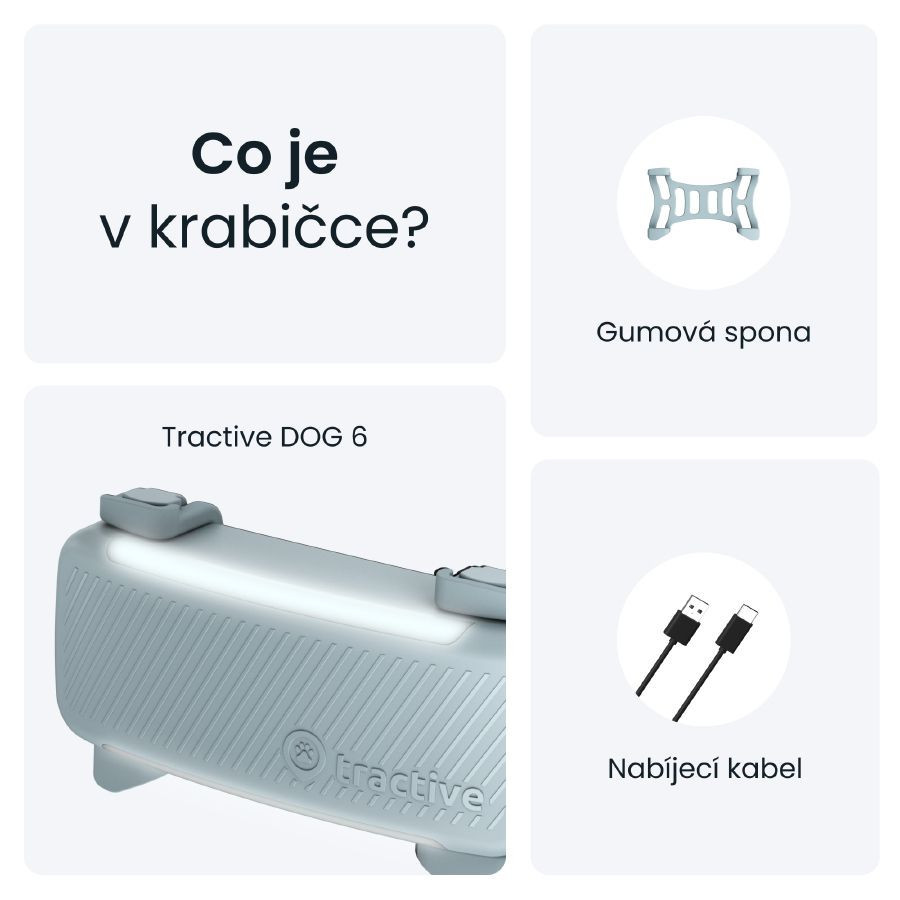 Tractive GPS DOG 6 lokátor pro psy