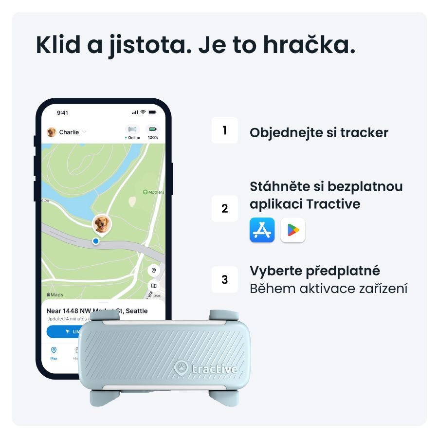 Tractive GPS DOG 6 lokátor pro psy