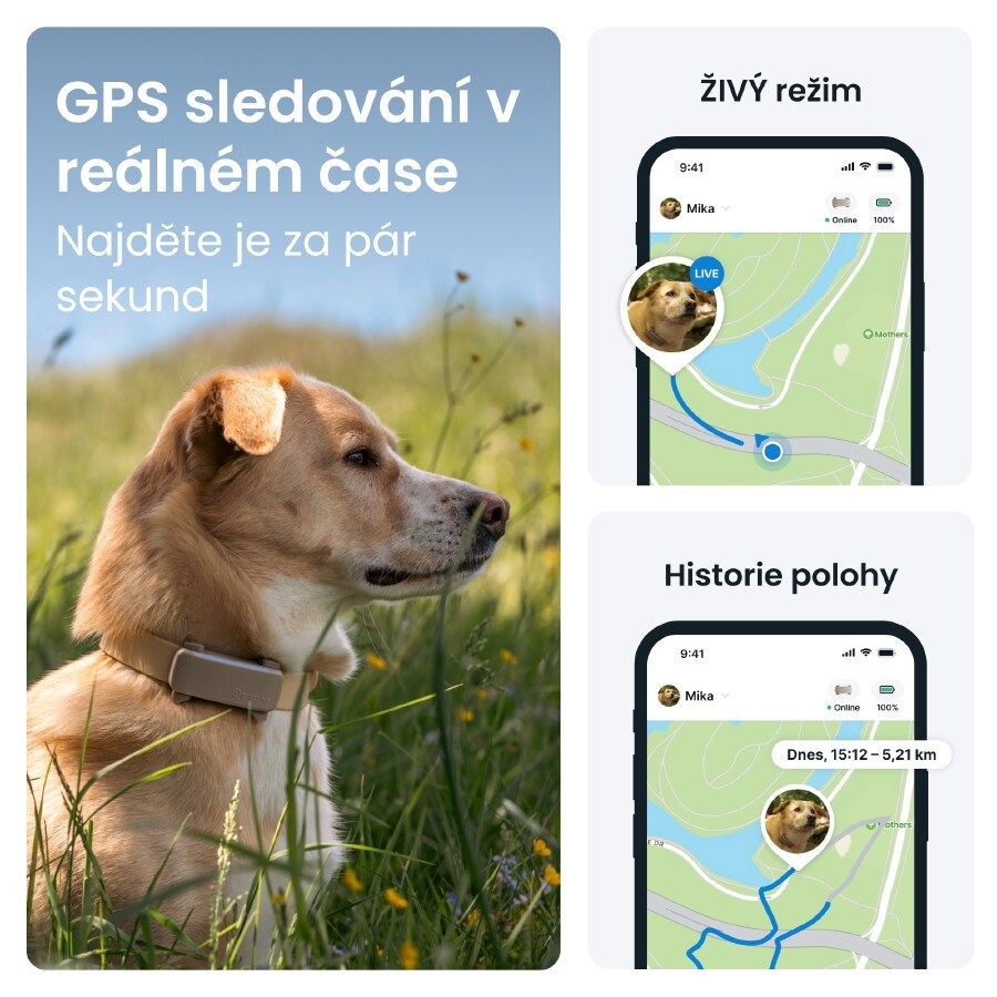 Tractive GPS DOG 6 lokátor pro psy