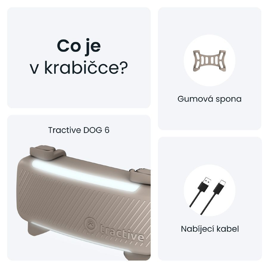 Tractive GPS DOG 6 lokátor pro psy