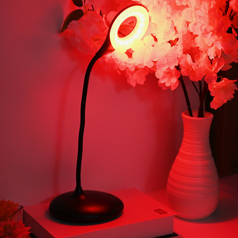 LED lampička na čtení bez modré složky LumiDream Aura - Red/Black