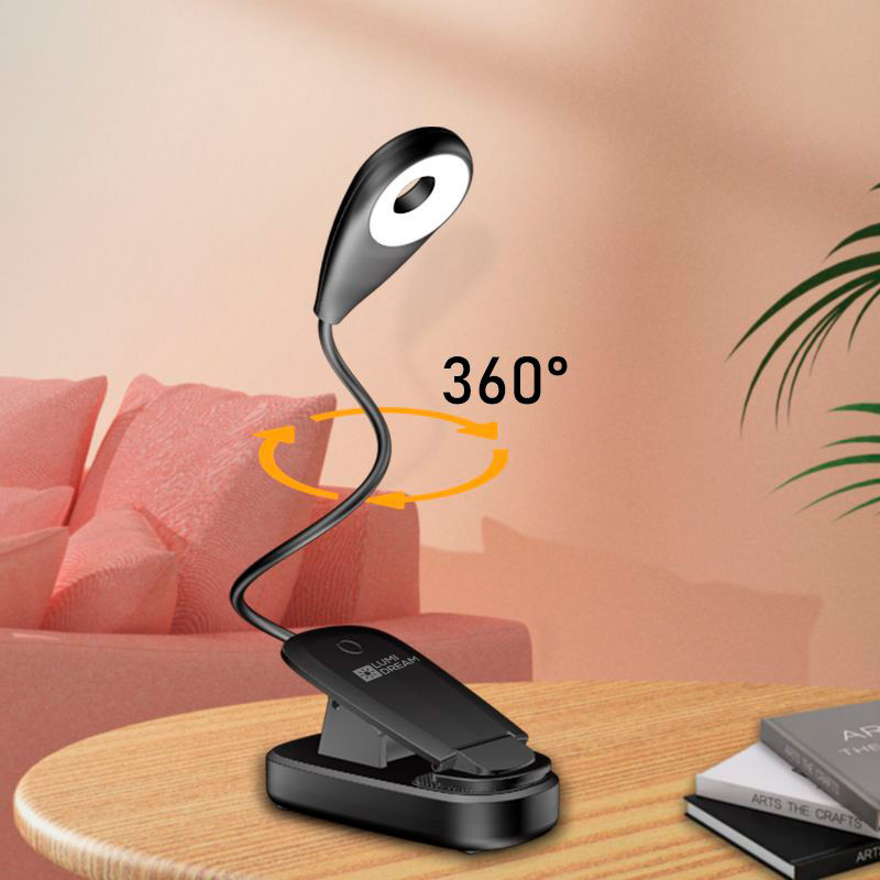 LED lampička na čtení bez modré složky LumiDream Flexi - Amber