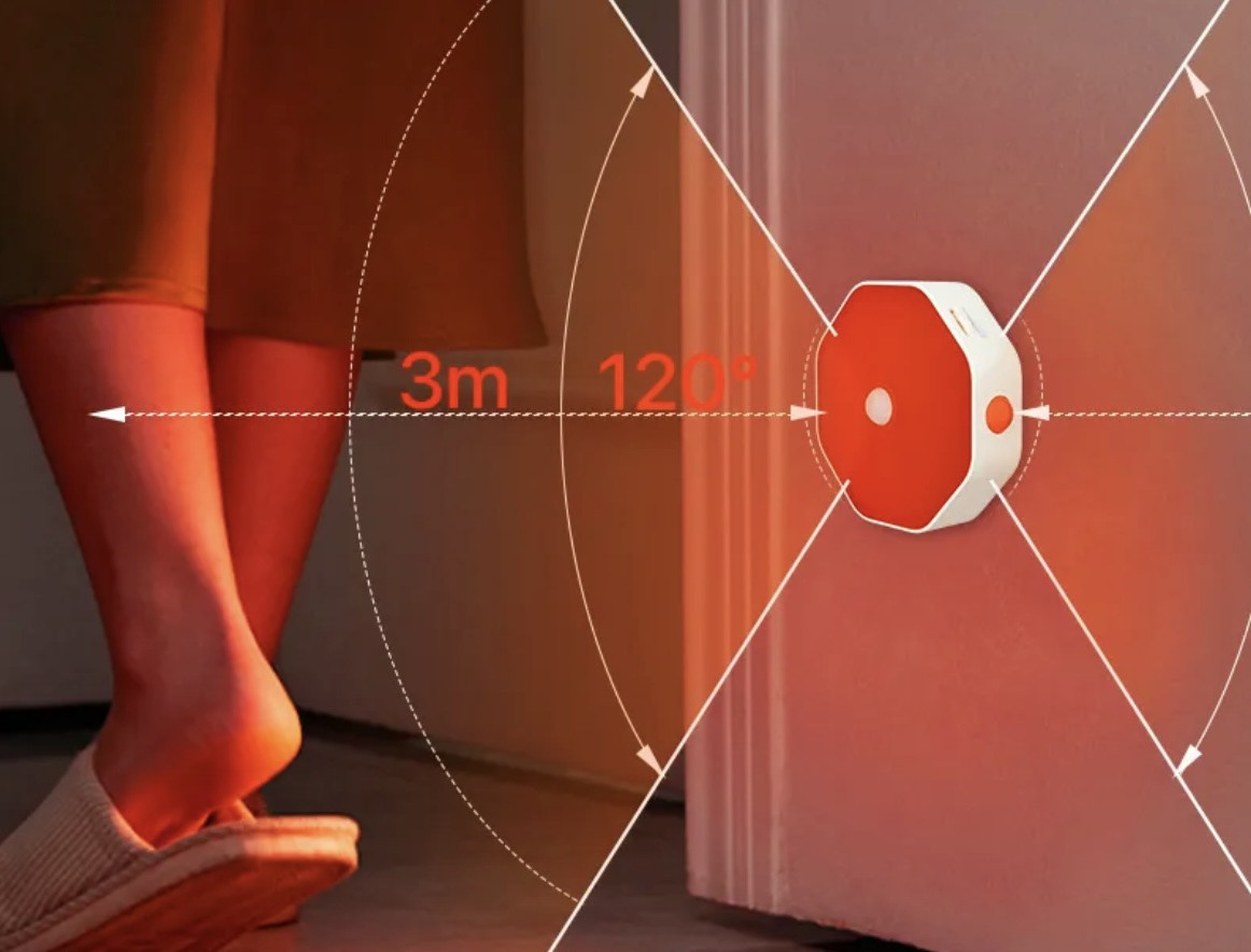 LED noční světlo bez modré složky LumiDream Solis - Red