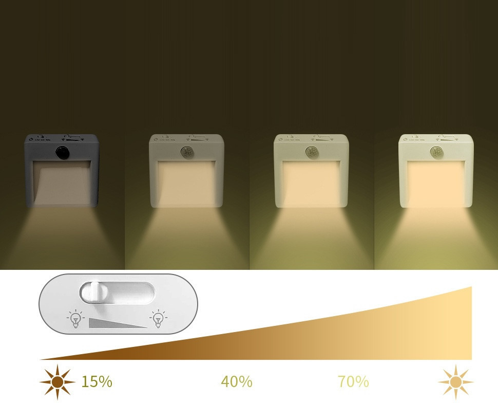 LED noční světlo bez modré složky LumiDream Nova - Amber