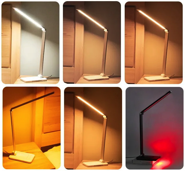 LED stolní lampa bez modré složky LumiDream Focus - Black
