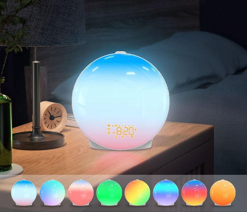 Světelný budík LumiDream Vela - Tuya app
