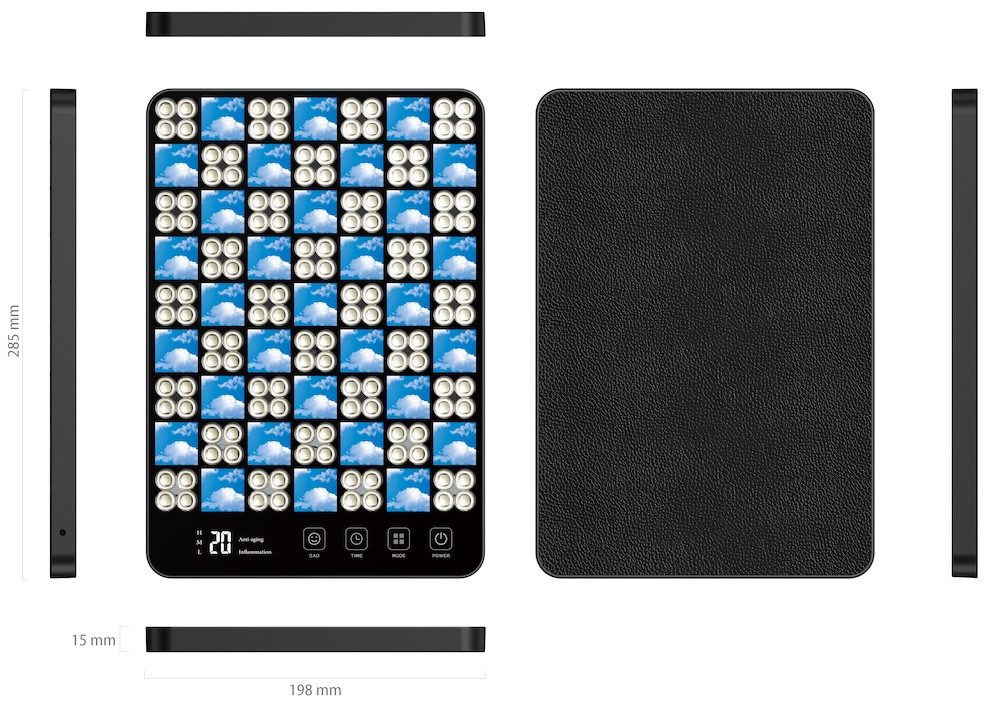 LED lampa pro světelnou terapii LumiDream Vitalis