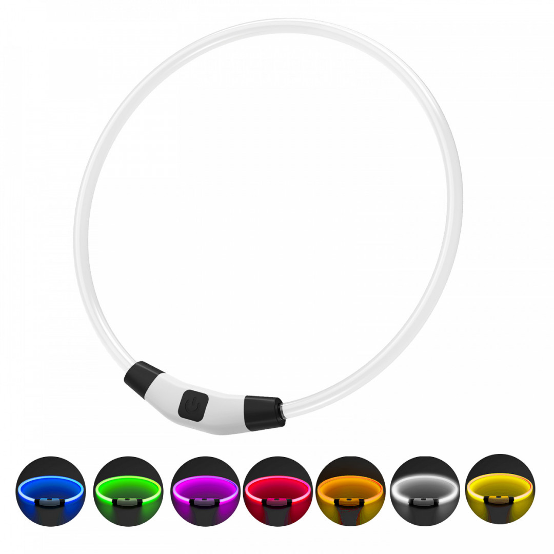 Svítící LED obojek Bentech DC213 RGB