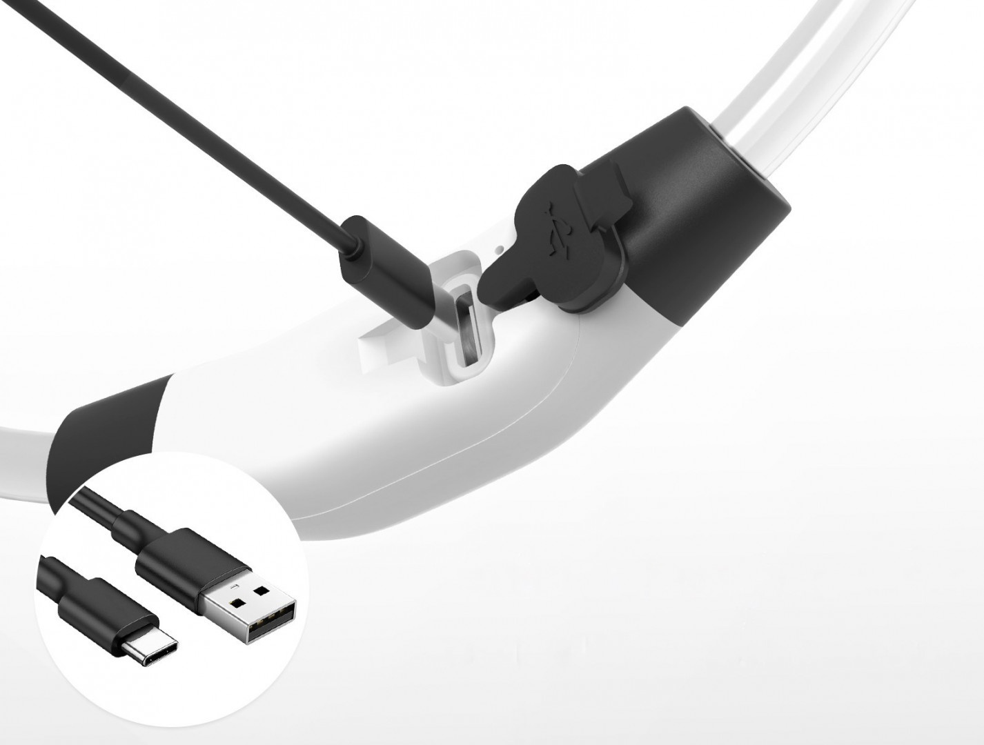 Svítící LED obojek Bentech DC213 RGB