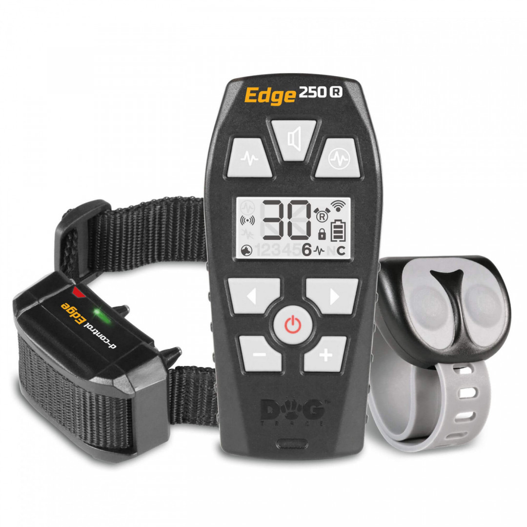 Výcvikový obojek Dogtrace d-control Edge 250R s prstýnkovým ovladačem